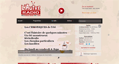 Desktop Screenshot of lautreradio.fr